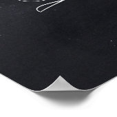 Die Freude an der Christlichen Weihnachtsschwarzha Poster (Ecke)