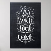 Die Freude an der Christlichen Weihnachtsschwarzha Poster (Vorne)