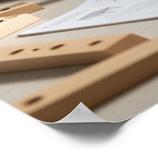 Die Freude an der Versammlung Poster (Ecke)