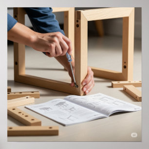 Die Freude an der Versammlung Poster