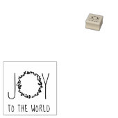 Die Freude an der Weihnachtszeit der Welt Gummistempel (Stempel)