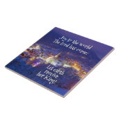 Die Freude an der Welt Der Herr ist gekommen, Weih Fliese (Seite)