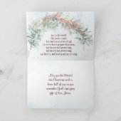 Die Freude an der Welt Der Herr ist gekommen, Weih Karte (Innenseite)