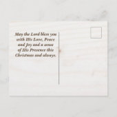 Die Freude an der Welt Der Herr ist gekommen, Weih Postkarte (Rückseite)