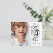 Die Freude an der Welt der Herr ist Weihnachten Ch (Stehend Vorderseite)