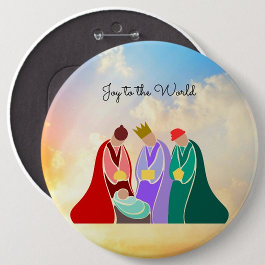 Die Freude an der Welt, die drei Weisen, Button (Vorne & Hinten)