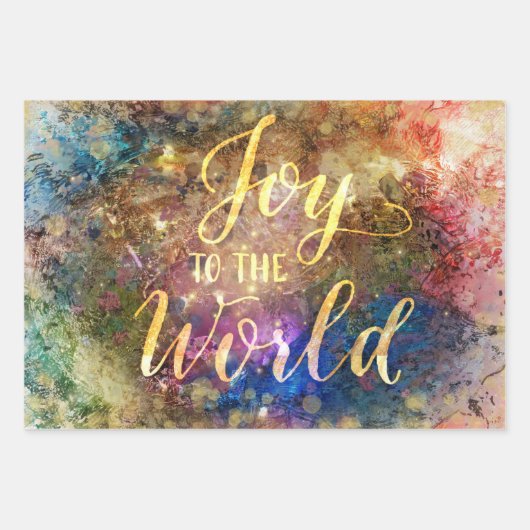 Die Freude an der Welt Geschenkpapier Set (Vorderseite)