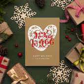 Die Freude an der Welt | Happy Holidays Einladung