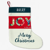 Die Freude an der Weltfestspiele der Moderne Kleiner Weihnachtsstrumpf (Vorderseite)