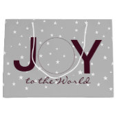 Die Freude an der Weltkrippe Große Geschenktüte (Vorderseite)