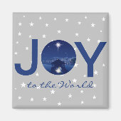 Die Freude an der Weltkrippe Magnet (Vorne)