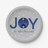 Die Freude an der Weltkrippe Pappteller (Vorderseite)