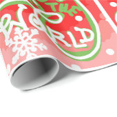 Die Freude an der Weltumhüllungspapier Geschenkpapier (Rolleneckpunkt)