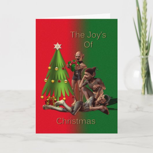 Die Freude an Weihnachten (Vorderseite)
