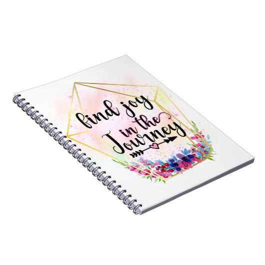 Die Freude auf der Reise Notizblock (Rechte Seite)