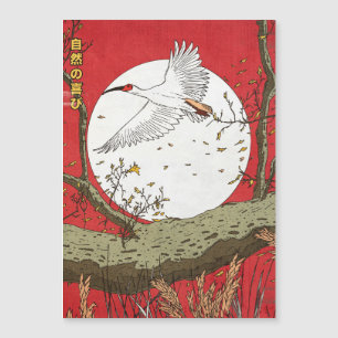 Die Freude der Natur Japan Magnetkarte