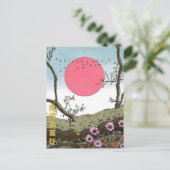 Die Freude der Natur Postkarte (Stehend Vorderseite)