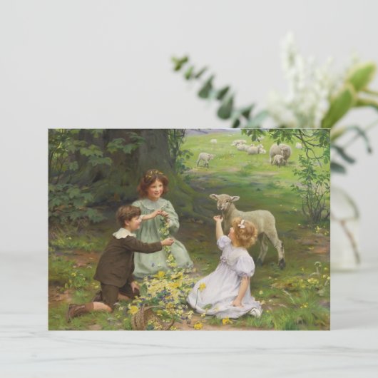 Die Freude des Frühlings | Arthur John Elsley (Stehend Vorderseite)