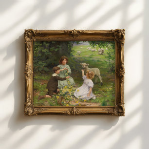 Die Freude des Frühlings   Arthur John Elsley Poster