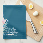 Die Freude des Herrn blühend Geschirrtuch (Viertel Falte)