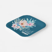 Die Freude des Herrn blühend Pappteller (Gewinkelt)