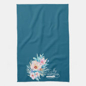 Die Freude des Herrn floral Geschirrtuch (Vertikal)