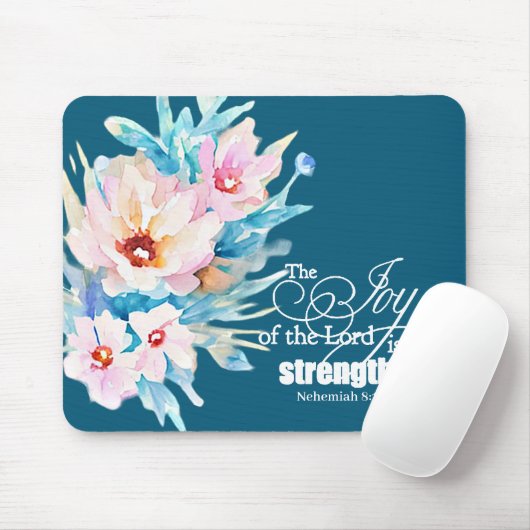 Die Freude des Herrn floral Mousepad (Mit Mouse)