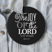 Die Freude des Herrn ist deine Stärke Button (Beispiel)