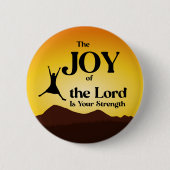 Die Freude des Herrn ist eure Stärke Button (Vorderseite)