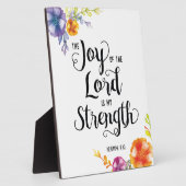 Die Freude des Herrn ist meine Stärke Fotoplatte (Seite)