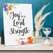 Die Freude des Herrn ist meine Stärke Fotoplatte (Seite)
