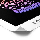 Die Freude des Herrn ist meine Stärke Personalisie Poster (Ecke)