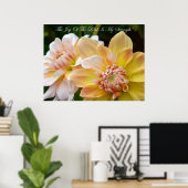 Die Freude des Herrn ist meine Stärke! Poster (Heimbüro)