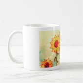 "Die Freude des Herrn ist meine Stärke", Sonnenblu Kaffeetasse (Links)