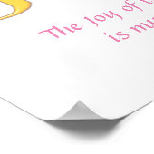 Die Freude des Herrn - Küken Poster (Ecke)