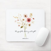 Die Freude des Herrn minimalistischen Blumen Mousepad (Mit Mouse)