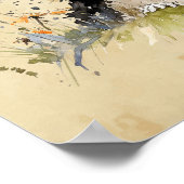 Die Freude des Herrn zu ermutigen ist meine Stärke Poster (Ecke)