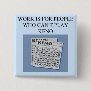 die Freude des Kenospielers Button