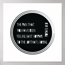 Die Freude, die die Römer kommen, um 8.18 Uhr Poster