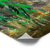 Die Freude, die Dynamik des Naturplakats zu überne Poster (Ecke)