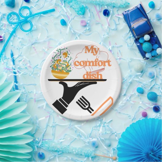 Die Freude eines Feinschmeckers Pappteller (Party)