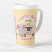 Die Freude im Jumbo, eine Blase zur Zeit Milchtasse (Rechte Ecke)