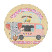 Die Freude im Jumbo, eine Blase zur Zeit Schneidebrett (Vorderseite)