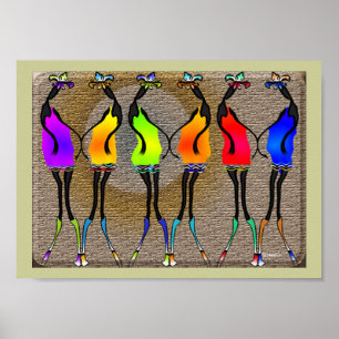 Die Freude, schwanger zu sein Poster