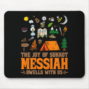 Die Freude von Sukkot Messias wohnt bei uns jüdisc Mousepad