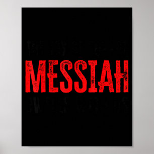 Die Freude von Sukkot Messias wohnt bei uns jüdisc Poster