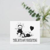 Die Freuden der Eltern Postkarte (Stehend Vorderseite)