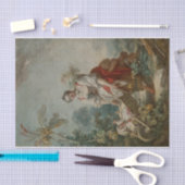 Die Freuden der Mutterschaft von Jean-Honore Frago Seidenpapier (Handwerk)