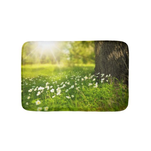 Die Freuden des Frühlings Badematte (Vorderseite)