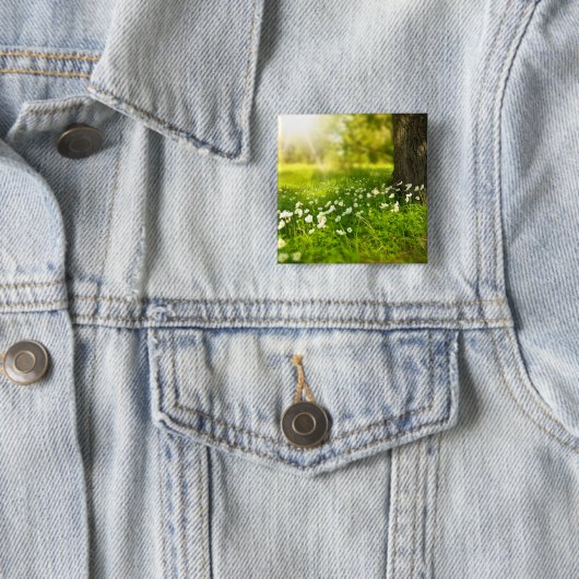 Die Freuden des Frühlings Button (Beispiel)